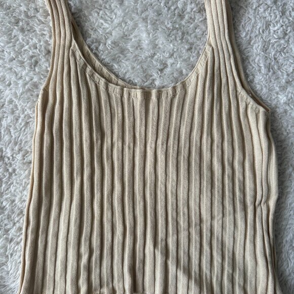 Tops - Sweater Knit Tank Top